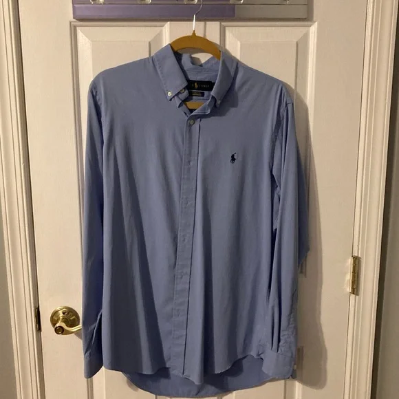 Men’s Ralph Lauren Light Blue Casual Button Down Shirt size:Medium - Picture 1 of 5